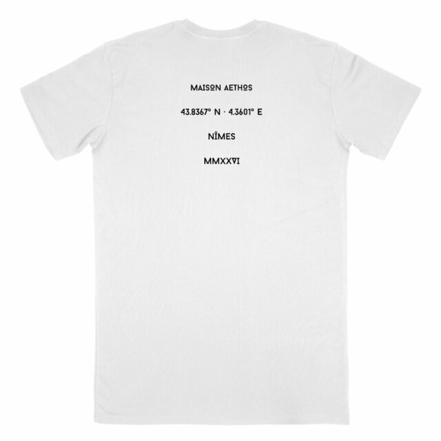 Image back T-shirt Homme AETHOS X NÎMES - Maison Aethos