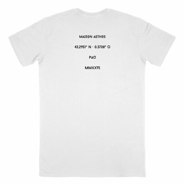 Image back T-shirt Homme AETHOS X PAU - Maison Aethos