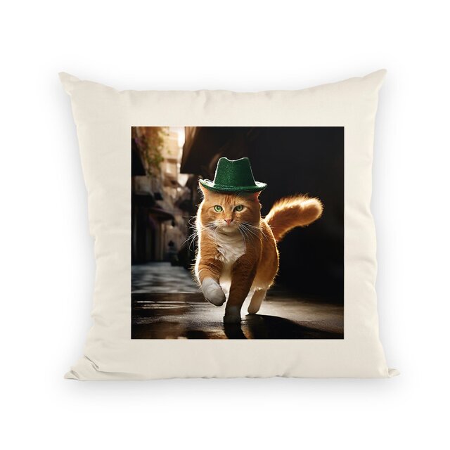 Image front Coussin I'm a Famous Cat