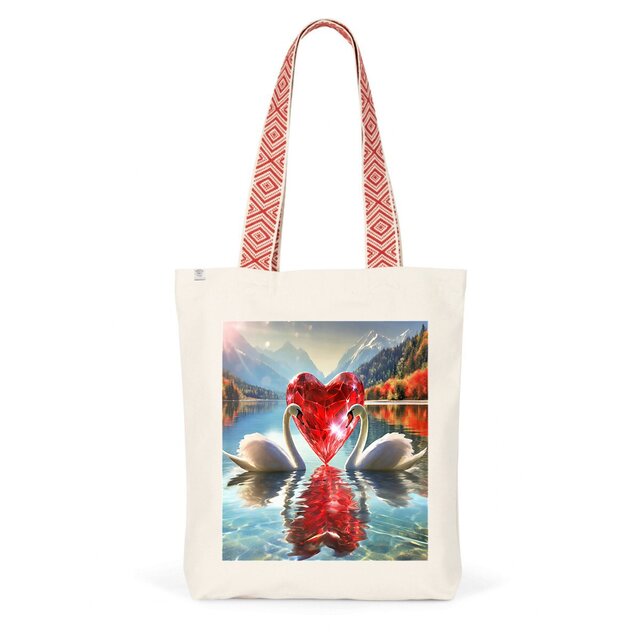 Image back ToteBag Valentine Day