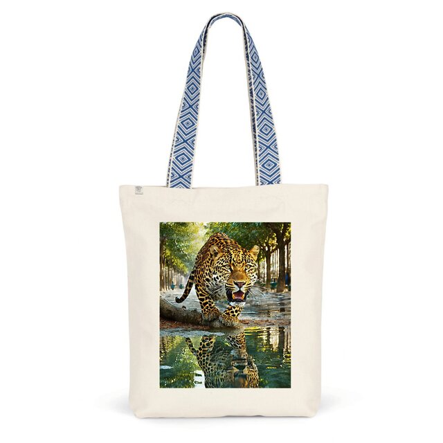 Image front ToteBag Ethnique LEOPARD