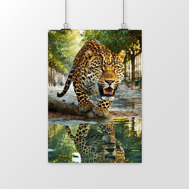 Image front Poster LEOPARD