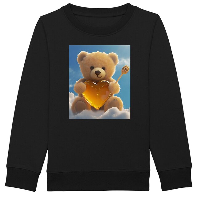 Image back Sweat-Shirt Honey Heart Beary