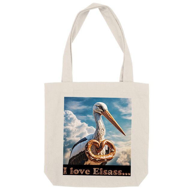 Image front ToteBag Cigogne