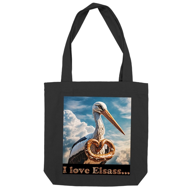 Image back ToteBag Cigogne