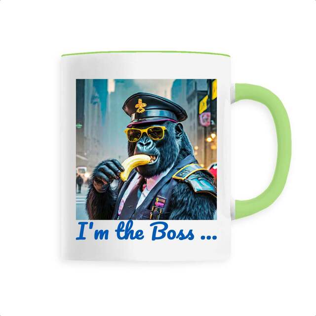 Image front Mug Kong Policeman