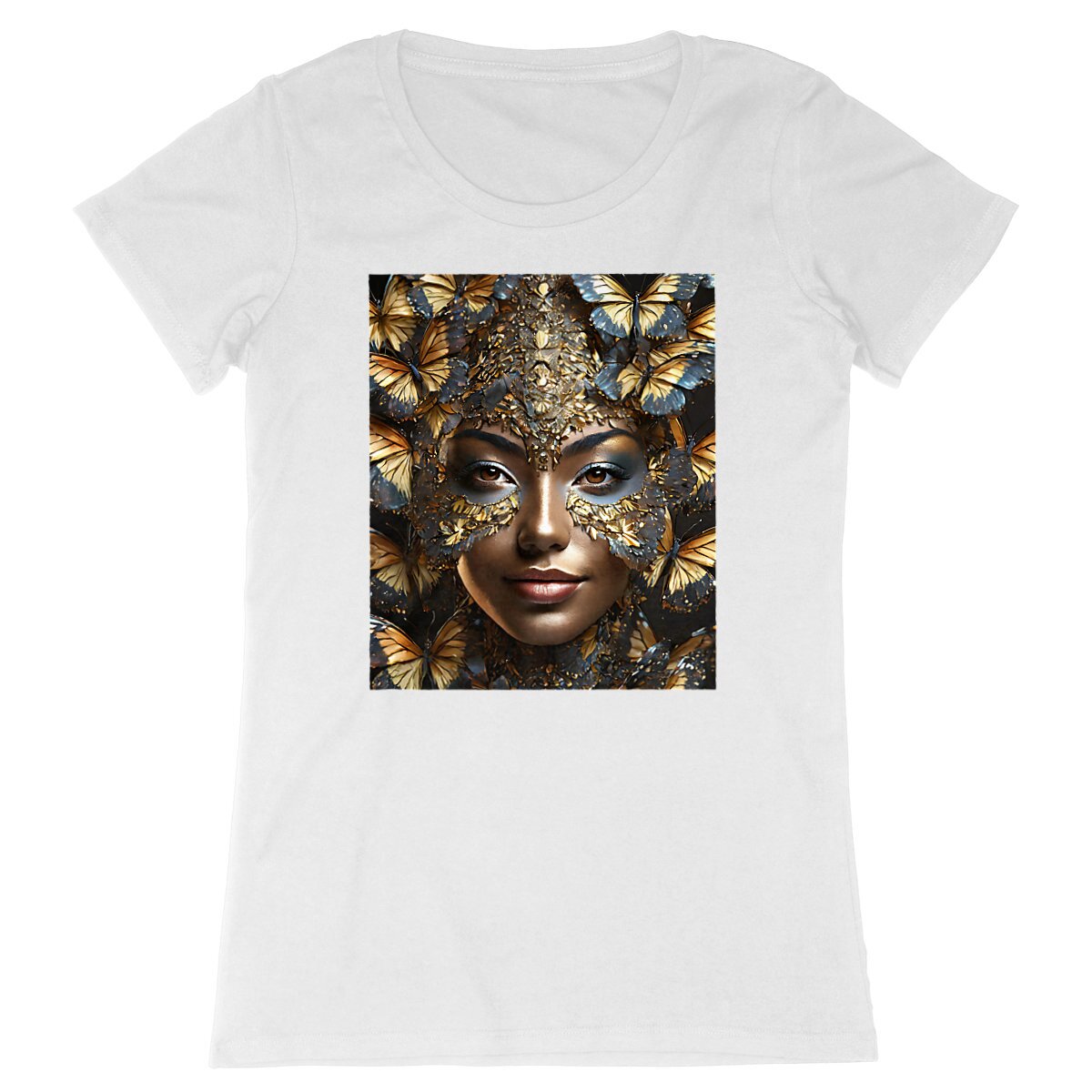 Image front Tee Shirt Premium "Queen Butterfly"