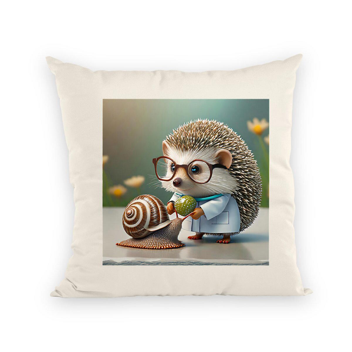 Image front Coussin Doctor Hedgehog