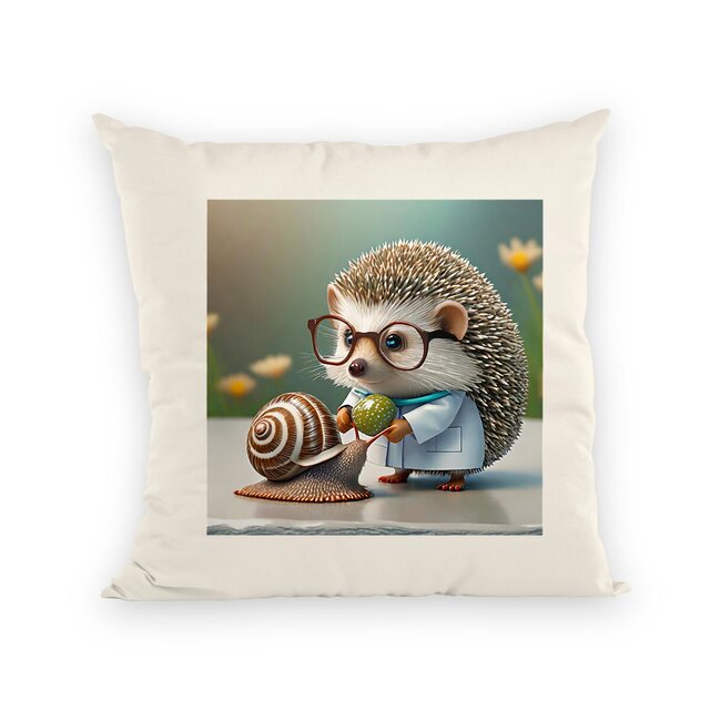 Image front Coussin Doctor Hedgehog
