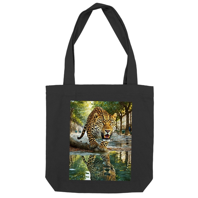 Image back ToteBag LEOPARD