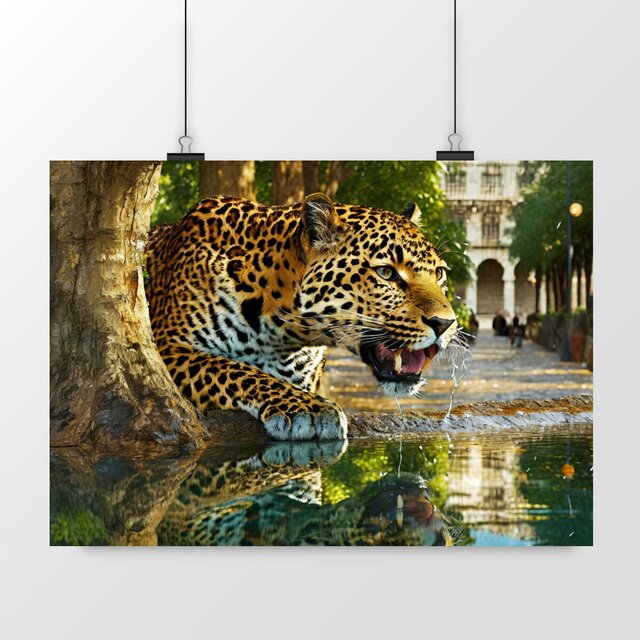 Image front Poster LEOPARD