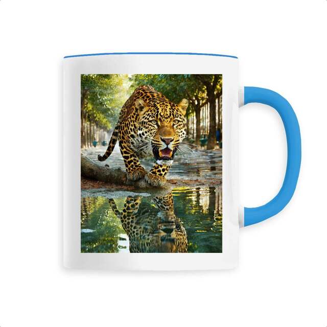 Image back Mug LEOPARD