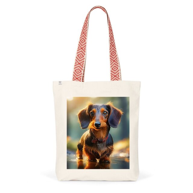 Image back ToteBag Daschund