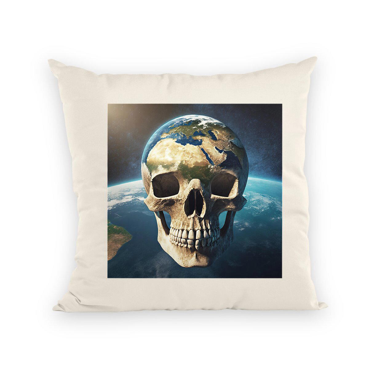 Image front Coussin Only One Planet Earth