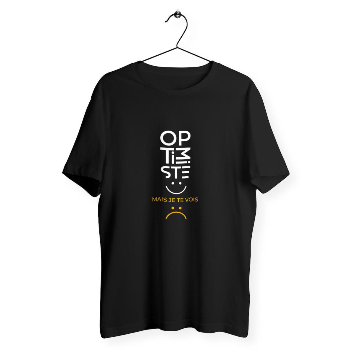 T-shirt unisexe - Optimiste - Image