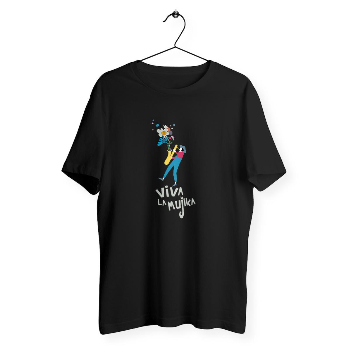 T-shirt unisexe - Viva Saxophone - Image