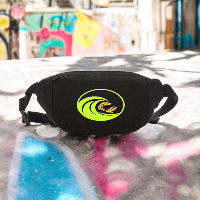 Sac banane en toile recyclée avec logo unique