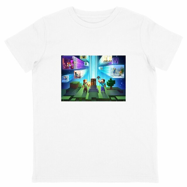 T-shirt Enfant Léger MINECRAFT - Style Décontracté - Image