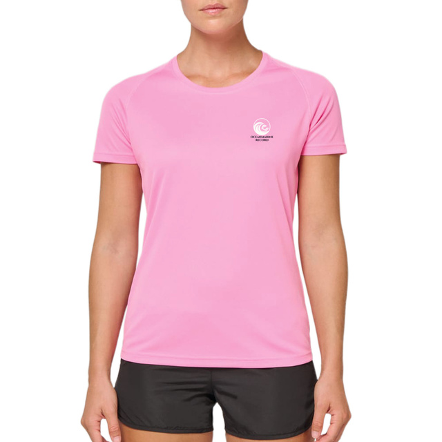 T-shirt de sport recyclé pour femme - Écologique et Pratique