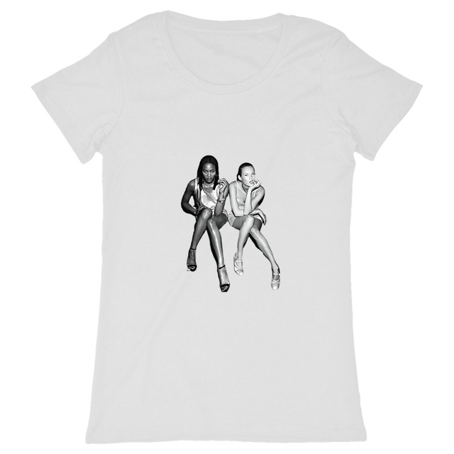 Camiseta clásica de mujer - Naomi Campbell & Kate Moss