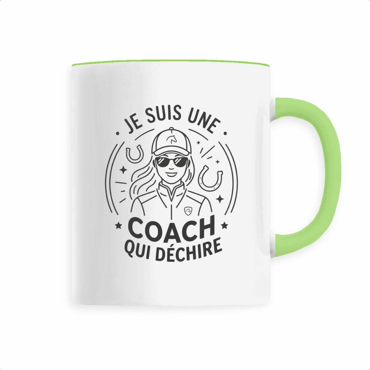 Image front Mug Coach "Coach qui déchire" - Tasse en Céramique