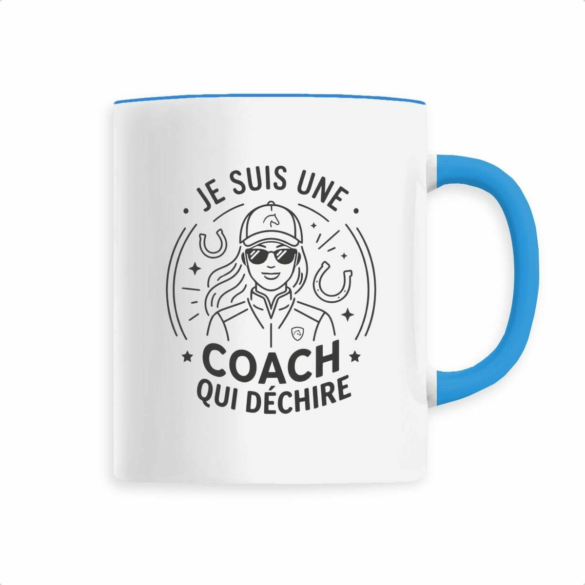 Image back Mug Coach "Coach qui déchire" - Tasse en Céramique