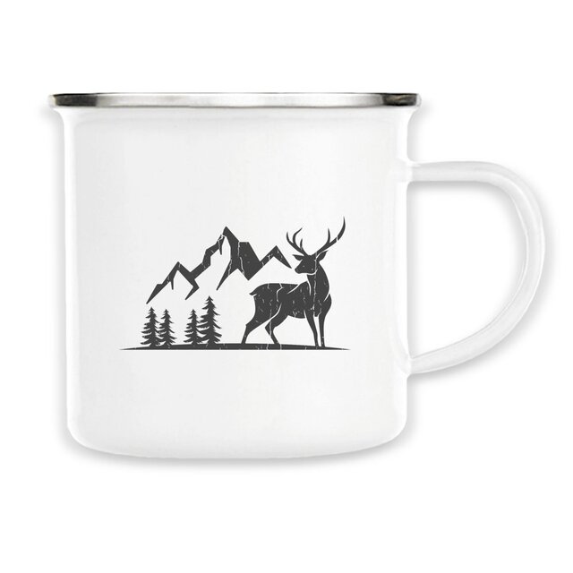 Image back Mug métal