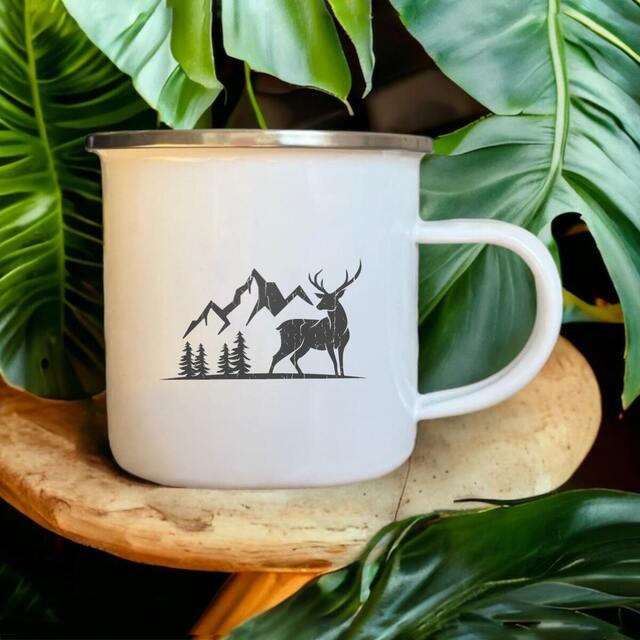 Image front Mug métal