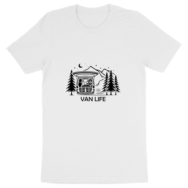 Image back T-shirt Unisexe Van Life