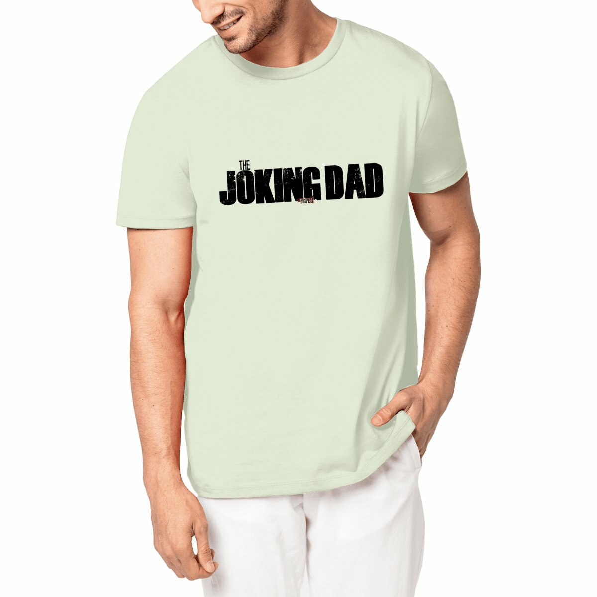 Image front The Joking Dad - Proper Euro T - pistache