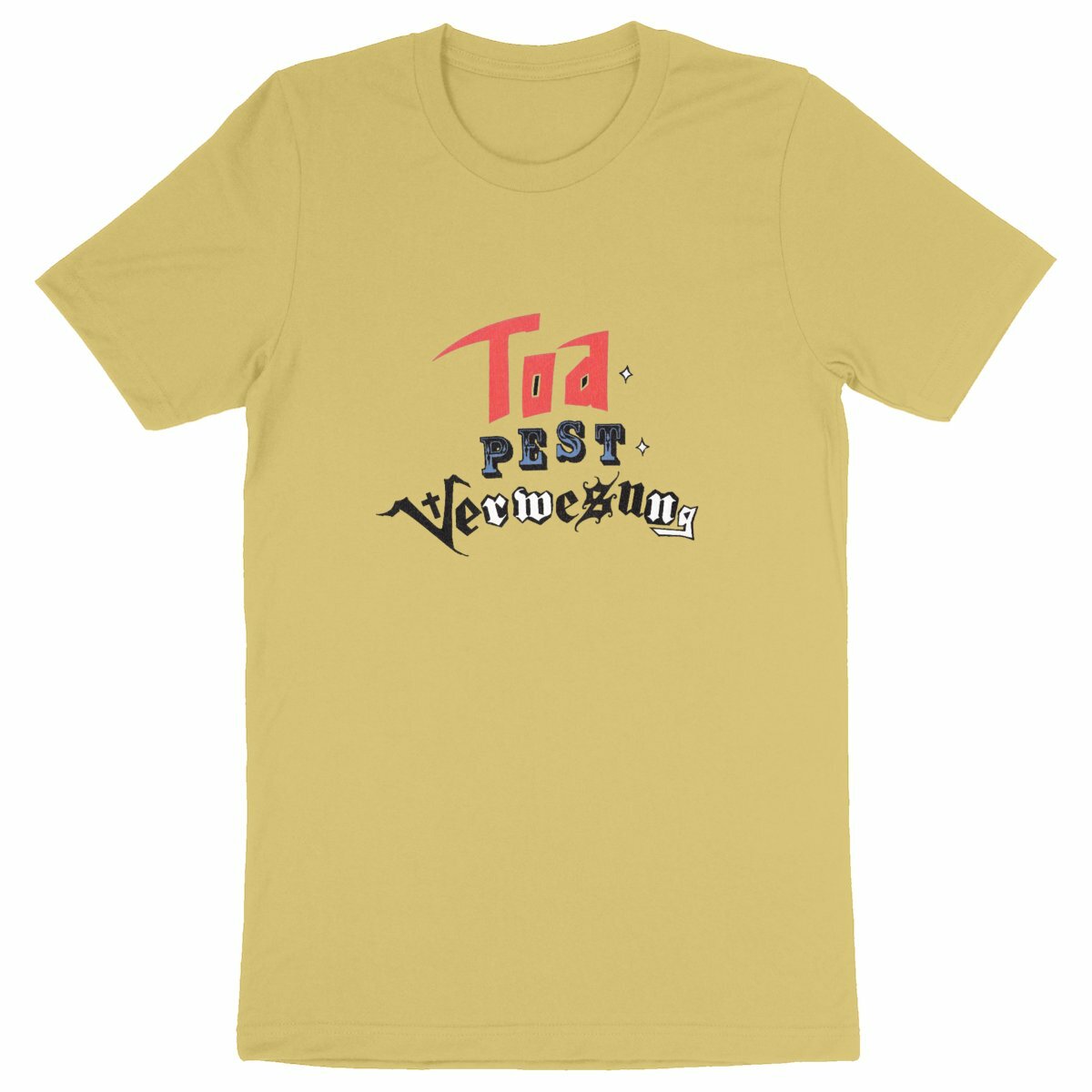 Image back TPV + Backprint - Proper Heavy T - yellow