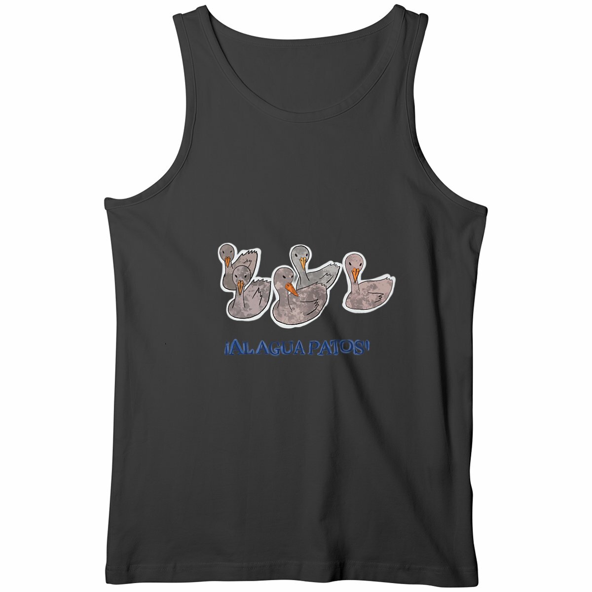 Al agua patos - Image