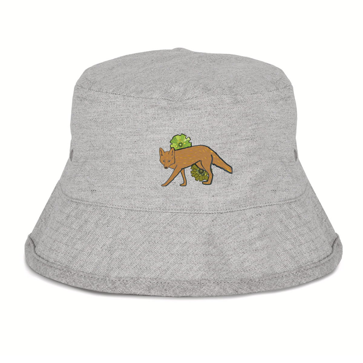 Zorrito y flores - Image