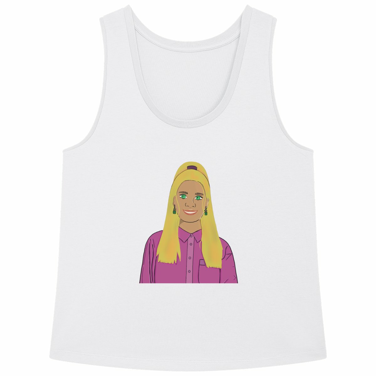 Chica de ojos verdes