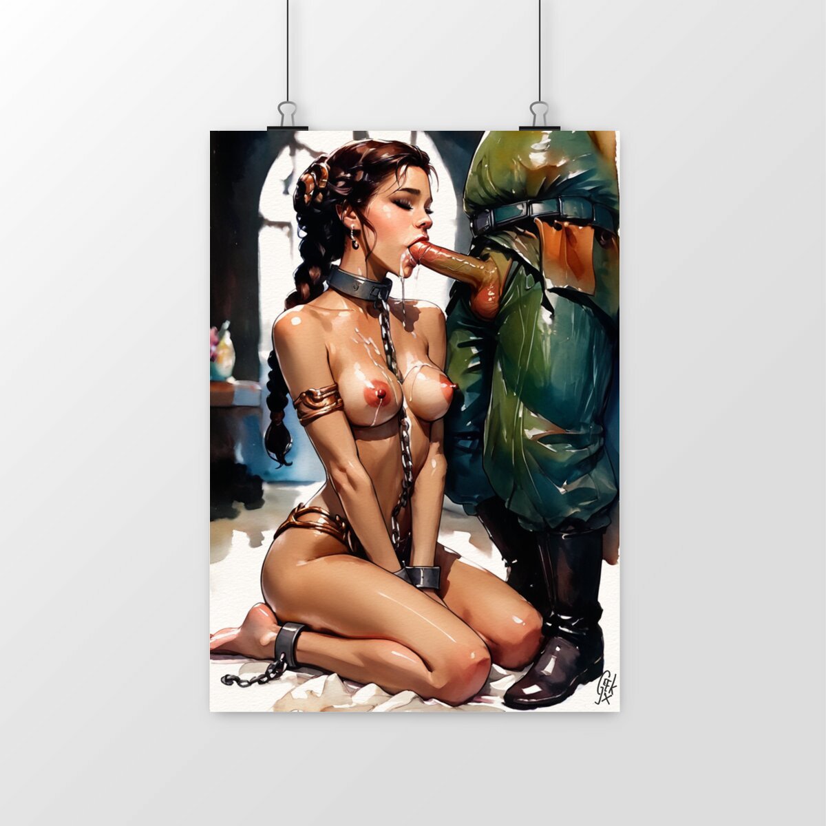 Image front Leia "Bounty sucker"