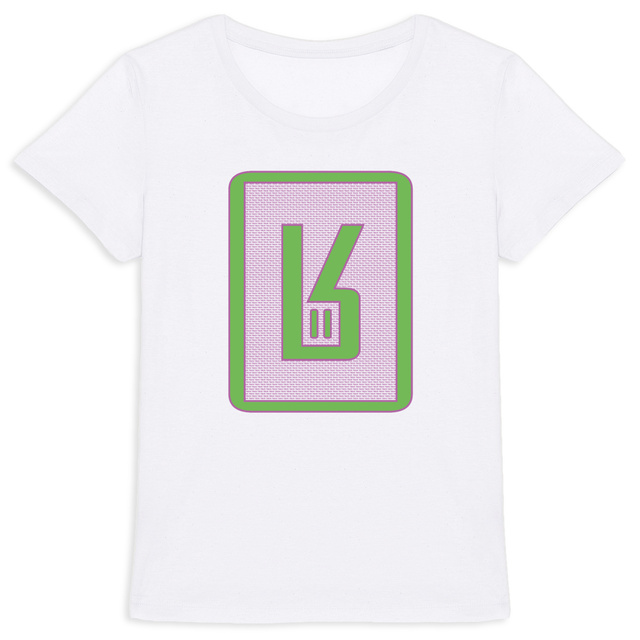 Registered Trademark Green & Pink Woman - Image