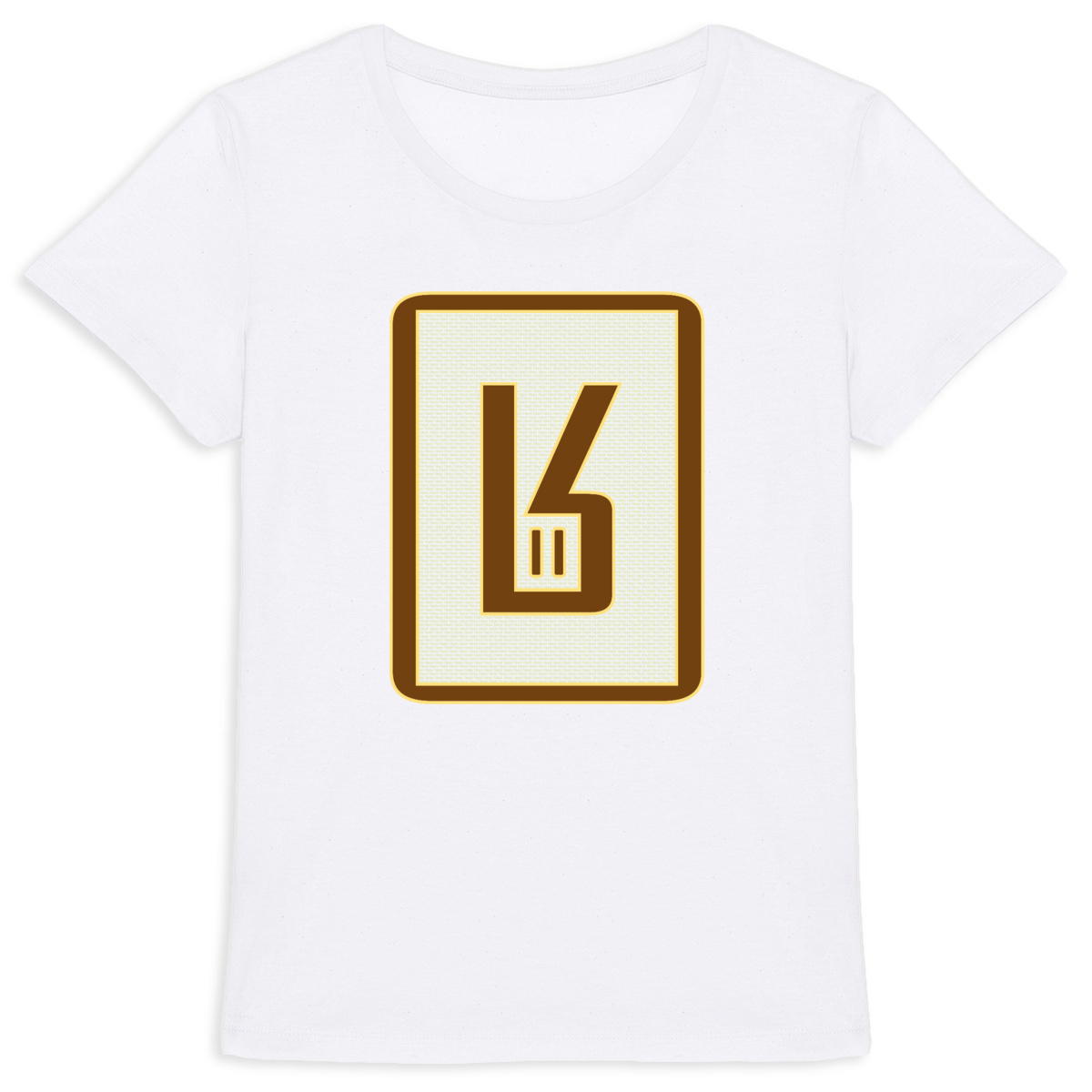 Registered Trademark Brown & Beige Woman - Image