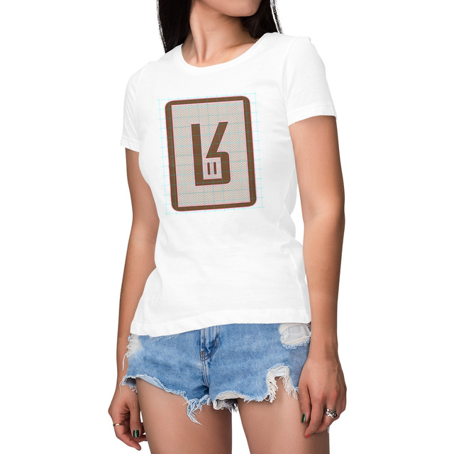 Registered Trademark Brown & Pink Woman