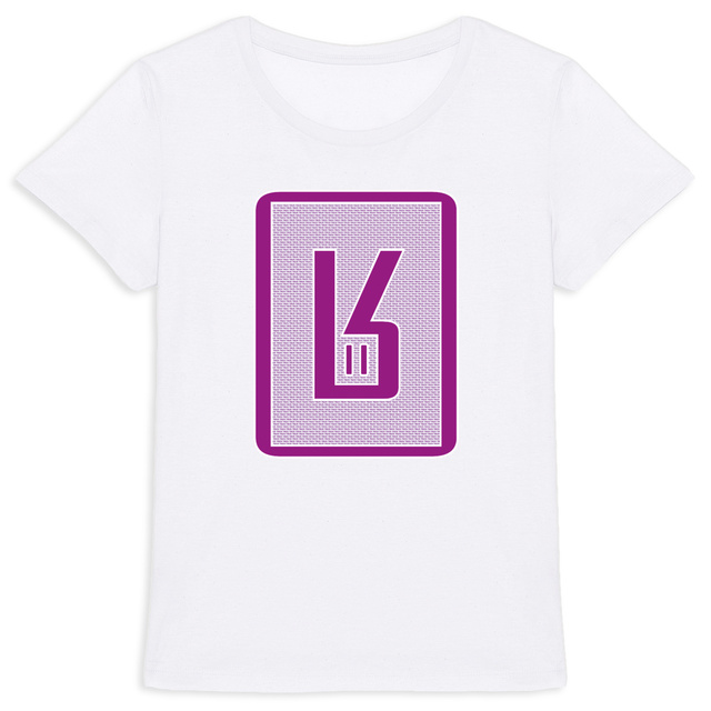 Registered Trademark Purple & White Woman - Image