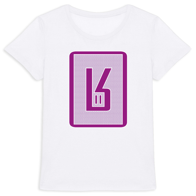 Registered Trademark Purple & White Woman - Image