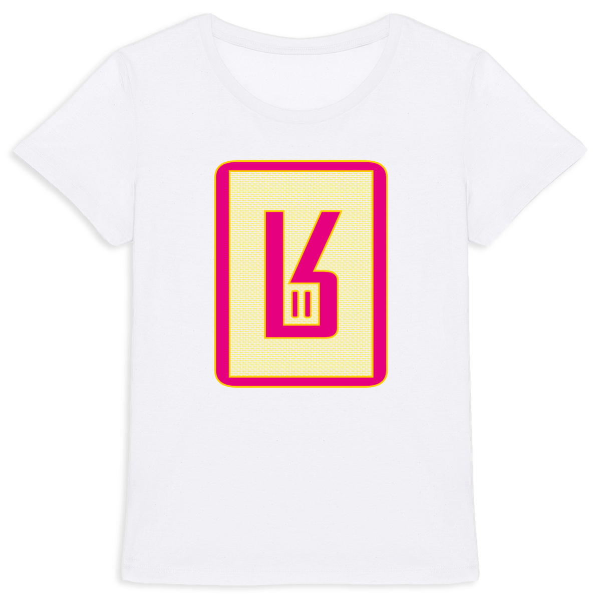 Registered Trademark Pink & Yellow Woman - Image
