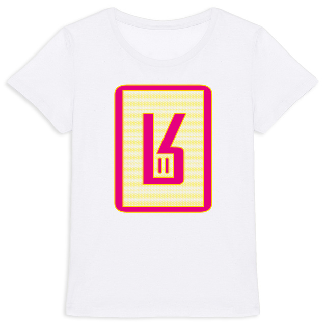Registered Trademark Pink & Yellow Woman - Image