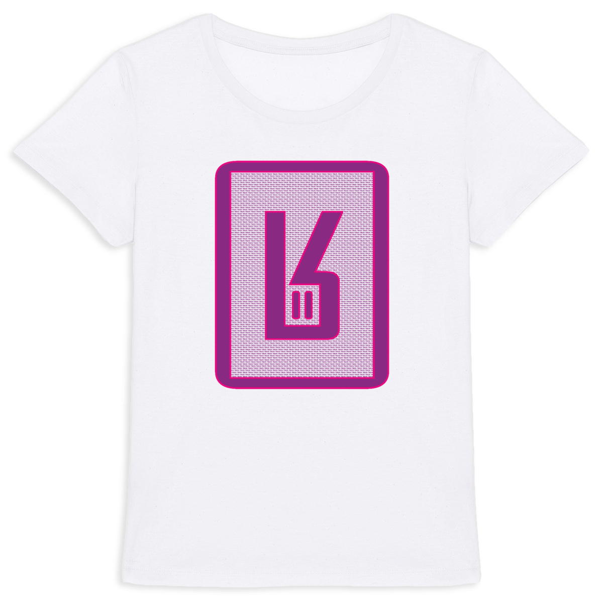 Registered Trademark Purple & Pink Woman - Image