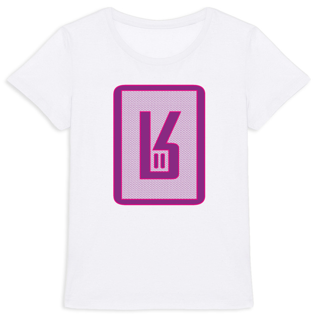 Registered Trademark Purple & Pink Woman - Image