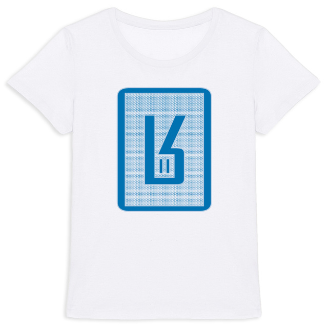 Registered Trademark Blue & Blue Woman - Image