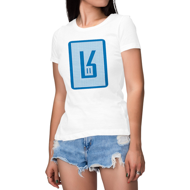 Registered Trademark Blue & Blue Woman