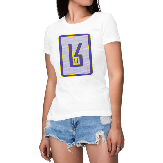 Registered Trademark Purple & Yellow Woman