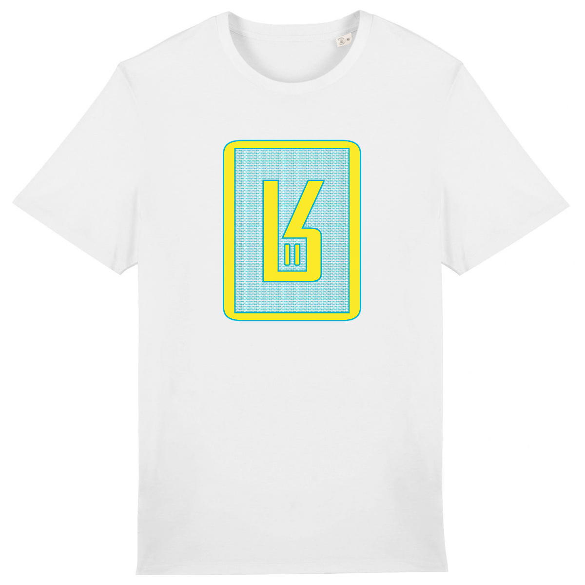 Registered Trademark Yellow & Blue Unisexe - Image