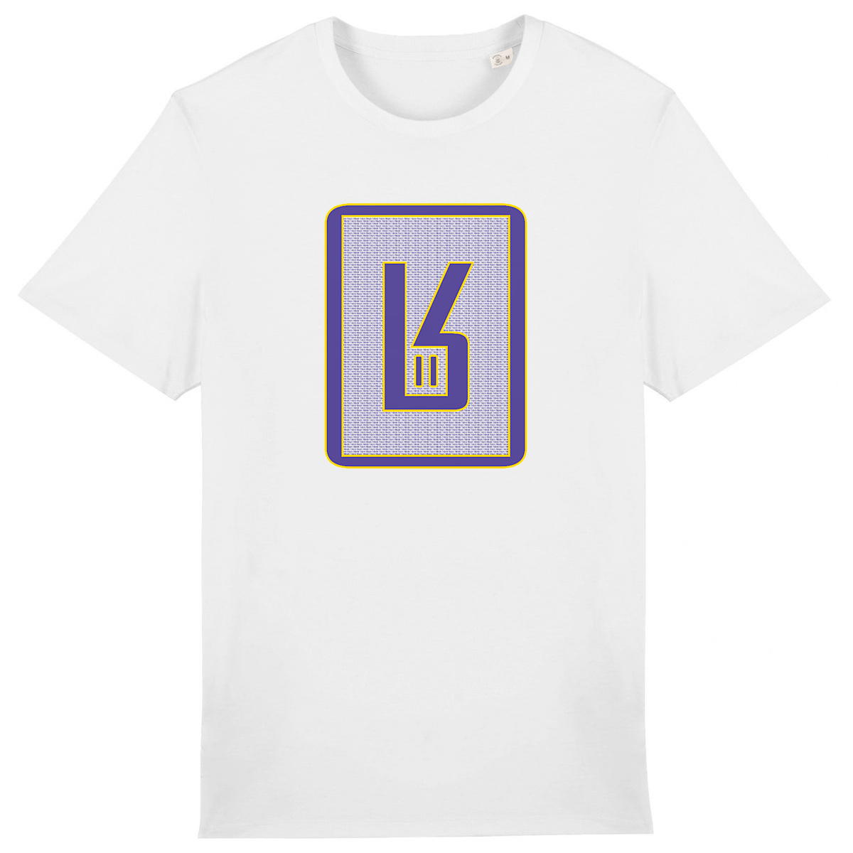 Registered Trademark Purple & Yellow Unisexe - Image