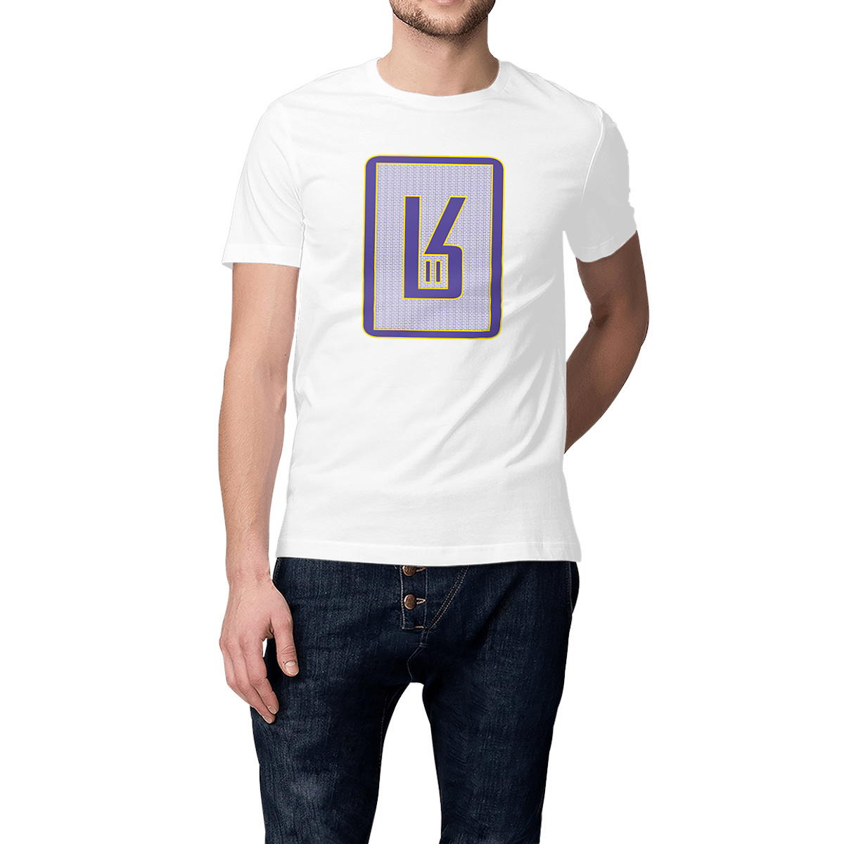 Registered Trademark Purple & Yellow Unisexe